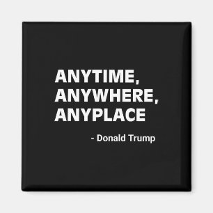 Vart som helst Donald Trump 2024-offert 2 Magnet