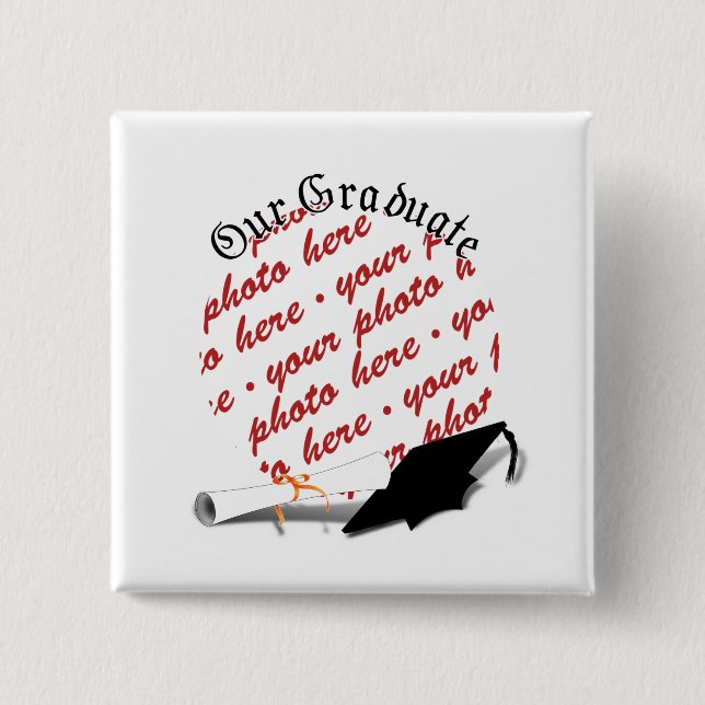 "Vårt Student" med kap och diplomatfoto Ram Knapp (Framsida)