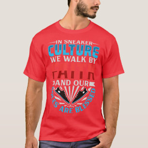 Vårt sulor är välsignad Christian Shoe Collector T Shirt