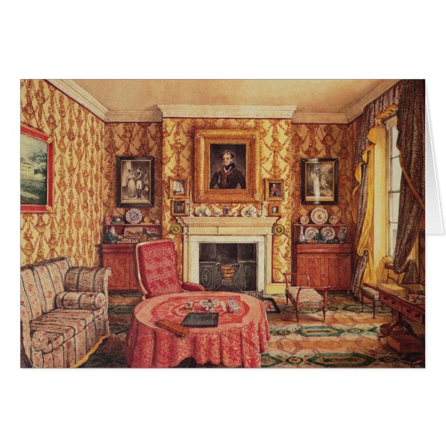 Vårt teckningrum på York Hälsningskort (Framsidan Horizontal)