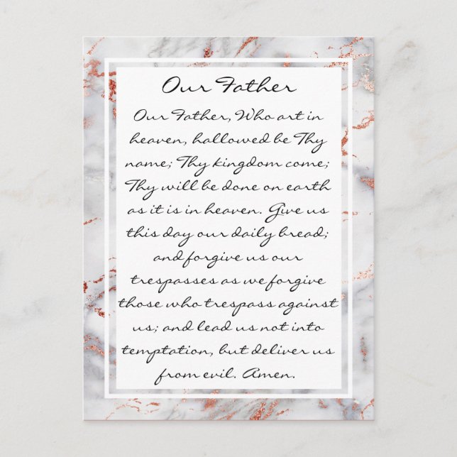 Vårt vykort för Religiösa i Far Prayer (Framsida)