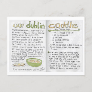 Vårt vykort i Dublin Coddle-receptet