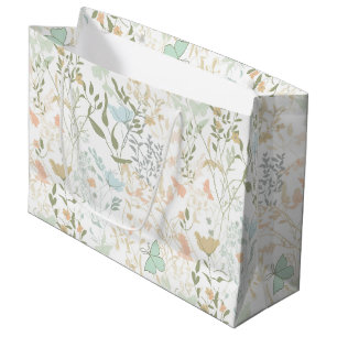 Vårtid Blommönster 01 - Gift-säck