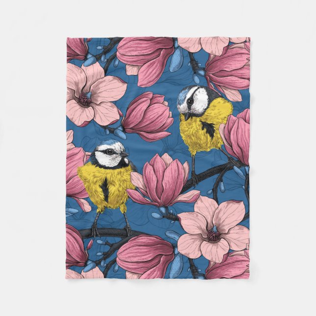 Vårtid Fleecefilt (Framsidan)