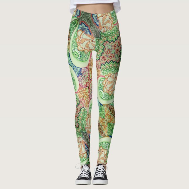 Vårtid Leggings (Framsida)