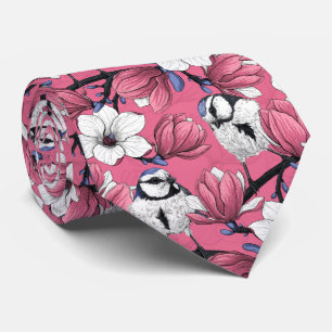 Vårtid vid rosa slips