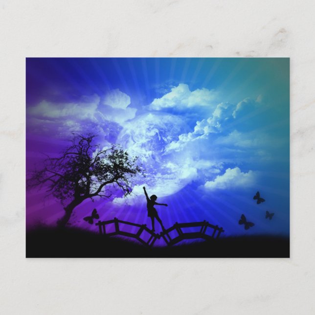 Vårtidvykort Vykort (Framsida)