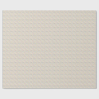 Vårträdgård med vilda blommor presentpapper