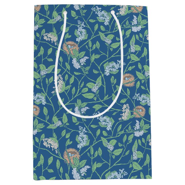 Vårträdgård Morgon Dag Rödhake Bo Drottning Annas  (Framsidan)