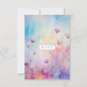 Vårträdgård Sweet Sixteen Blå Rosa Lavendel OSA Kort