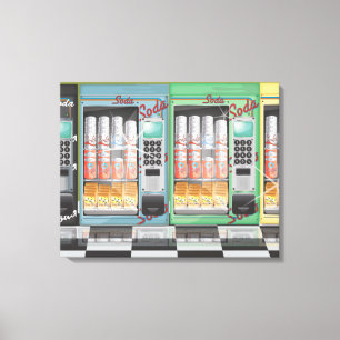 Varuautomat Canvastryck