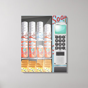Varuautomat Canvastryck
