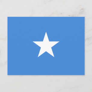 Varukort för Somalias (Somalian) Flagga Vykort