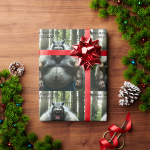 Varulv Ate Den pappra byglans Presentpapper