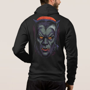 Varulv Curse Hoodie - Classic Wolfman Horror T Shirt