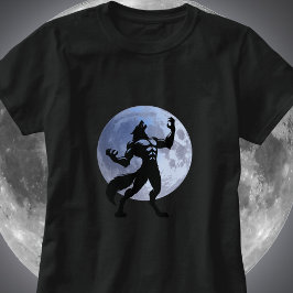 Varulv Howling - Full Moon T Shirt