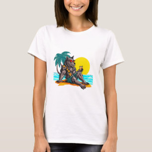 varulv på semester t shirt