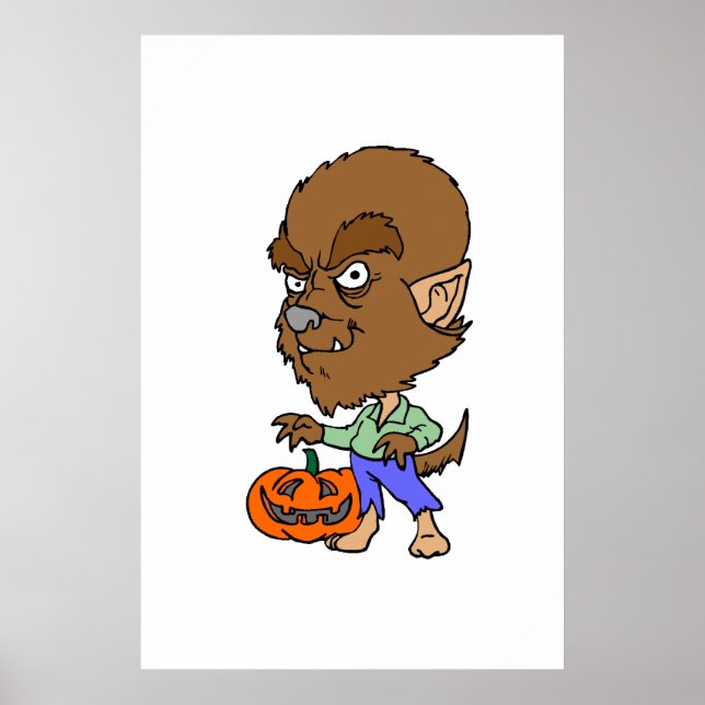Varulv Poster (Framsidan)
