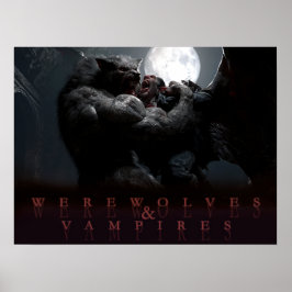 Varulvar & Vampyrer - Dominion Poster