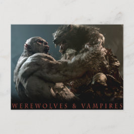 Varulvar & Vampyrer - Vedergällning Vykort