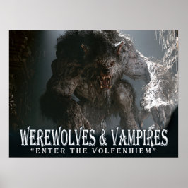 Varulvar & Vampyrer - Volfenhiem Poster