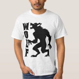 Varulvs Grafisk T-Shirt