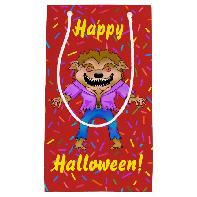 Varulvs Halloween-presentpåse (Framsidan)