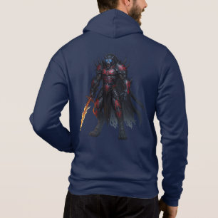 Varulvs Krigarkapuschhuvtröja – Hyperrealistisk Ko T Shirt
