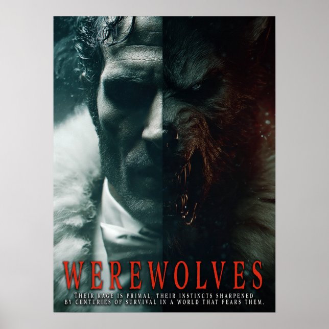 Varulvs Poster Serie III (Framsidan)
