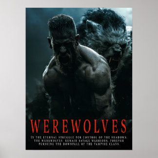 Varulvsaffischserie II Poster