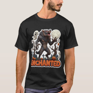 Varulvsghostar pumpar Halloween-scener T Shirt