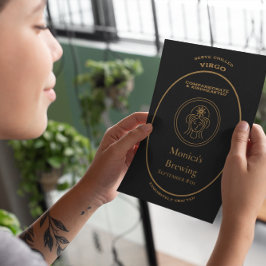 Varumärke, Zodiakens tecken, Jungfrun anpassningsb Vykort