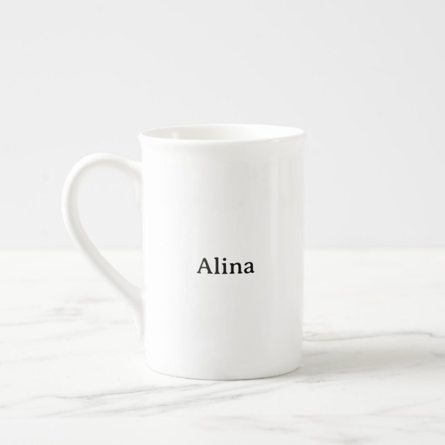 Varumärkesfrämjande Benporslin Mugg (Vänster)