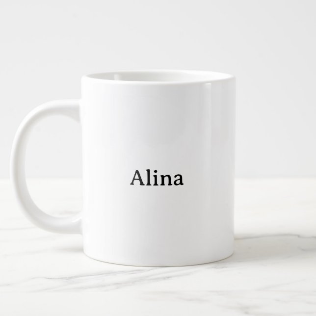 Varumärkesfrämjande Jumbo Mugg (Vänster)