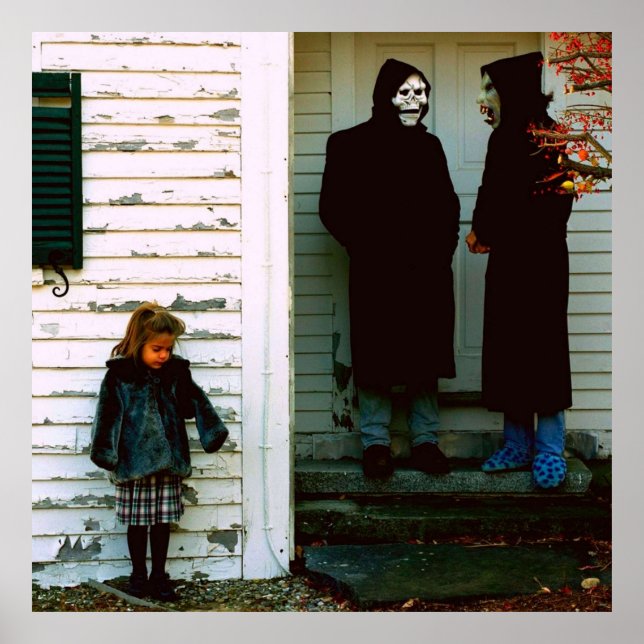 Varumärket New Djävulen och Gud rasar inne i Poster (Framsidan)