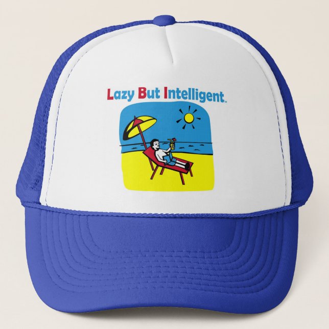 VARUMÄRKT LAZY MEN INTELLIGENT HAT KEPS (Framsida)
