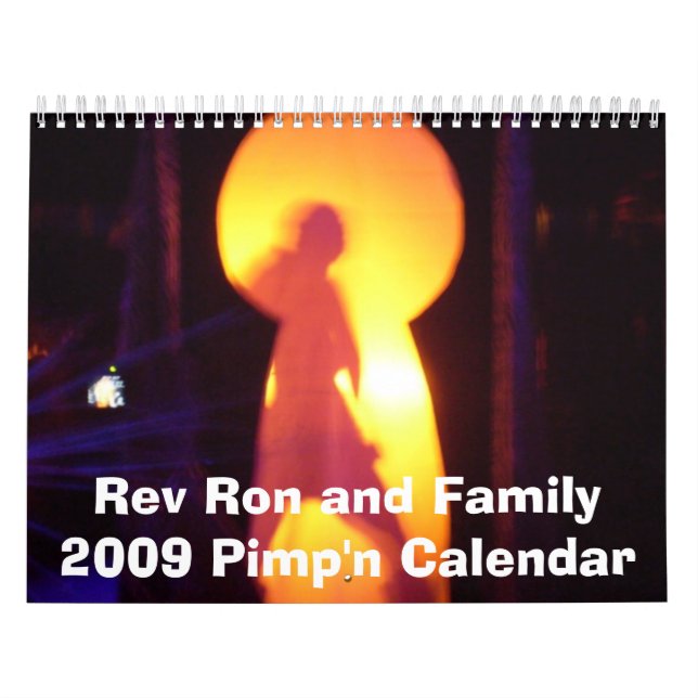 Varv Ron och familjPimp'n kalender 2009 (Omslag)