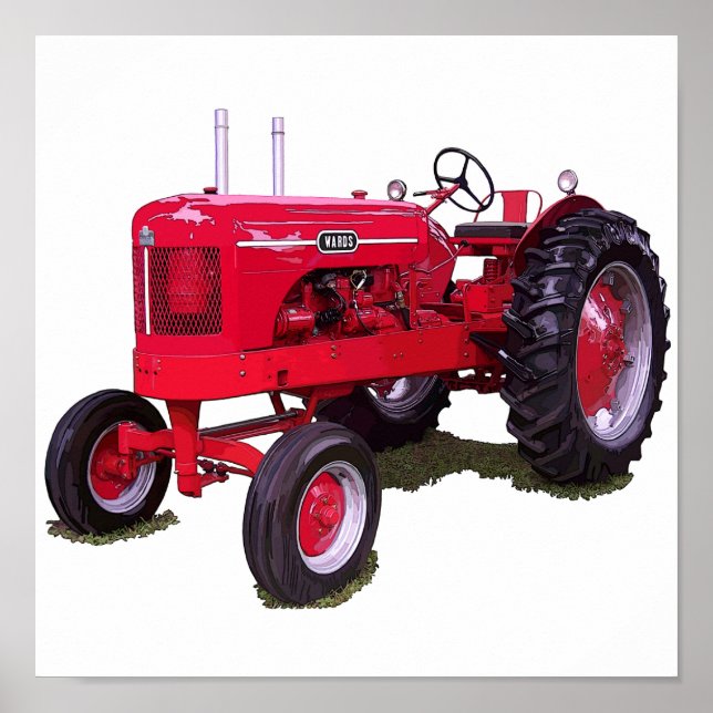 Varvtraktorn Poster (Framsidan)