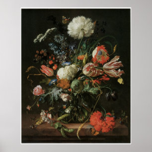Vas av blommor, c.1660 poster