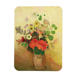 Vas av blommor, c.1908-10 (olja på kanfas) magnet