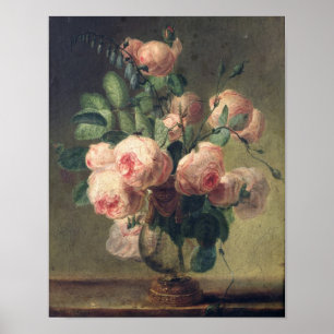 Vas av blommor poster