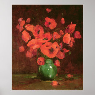 Vas av blommor poster