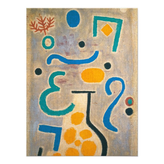 Vas av Paul Klee Fototryck (Framsidan)