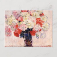 Vas av Peonies av Claude Monet