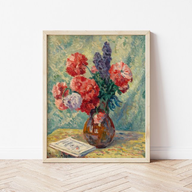 Vas de Fleurs | Maximilien Luce Poster (Skapare uppladdad)