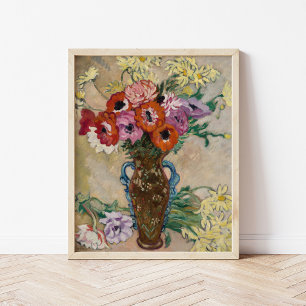 Vas dekorerat med emones Louis Valtat Poster