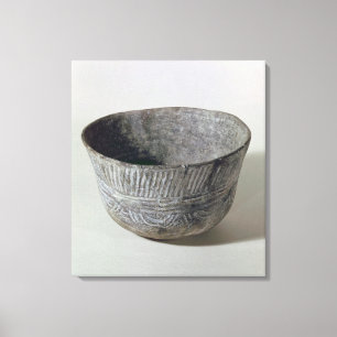Vas från Fontbouisse, 2300-1700 BC Canvastryck