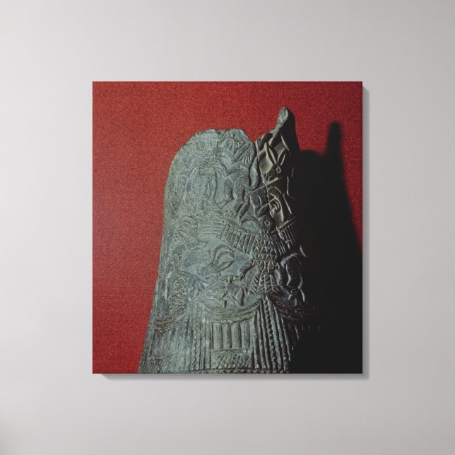 Vas från Uruk, 3:e årtusendet BC Canvastryck (Framsida)