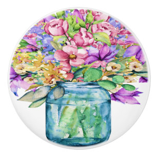 Vas i Blommor, keramiska lådor Knopp