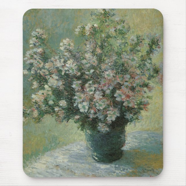 Vas i Flowers av Claude Monet Musmatta (Framsidan)